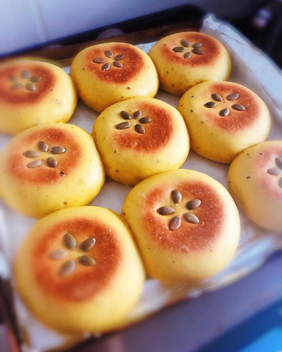 wa_wa23做的南瓜红豆包