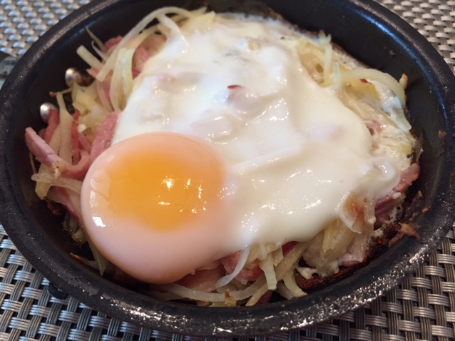 快手早餐—马铃薯火腿蛋