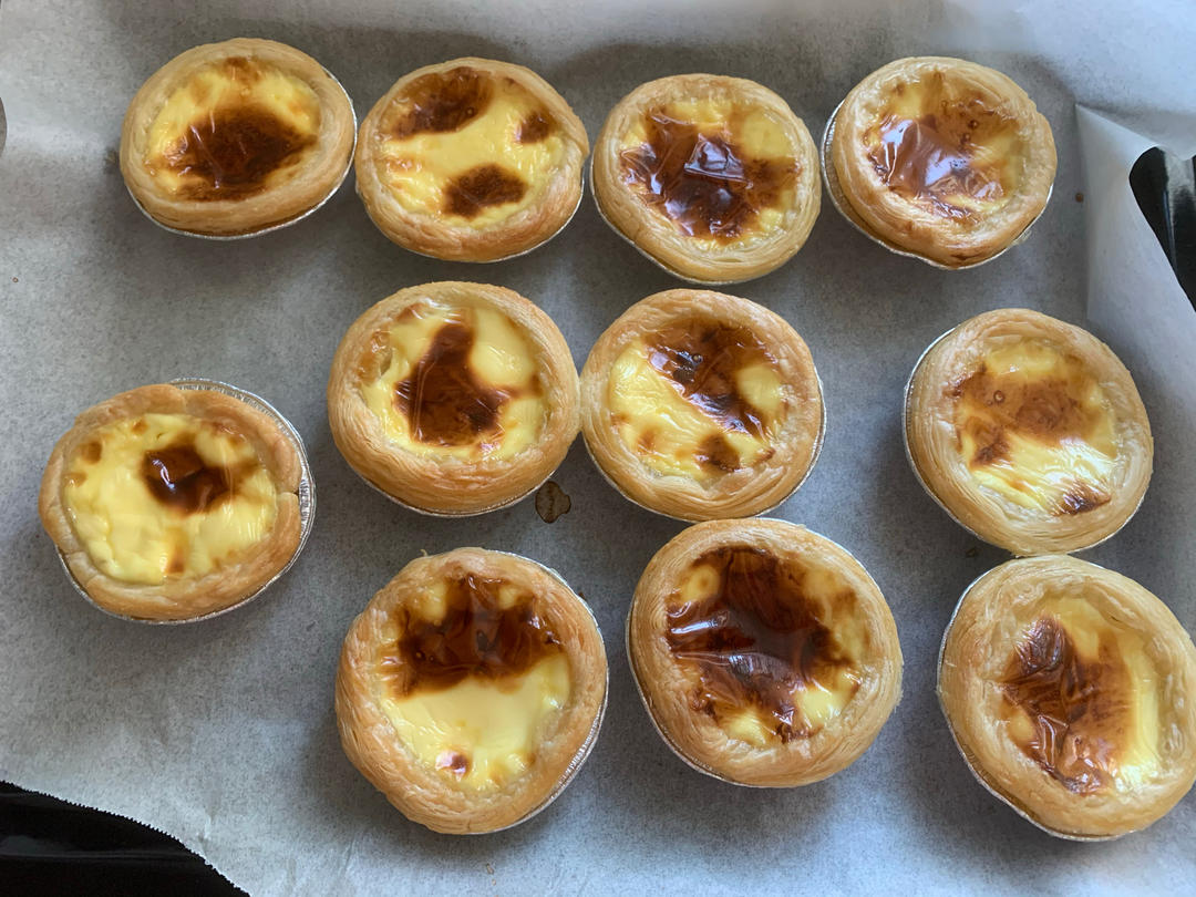 超完美味道超正的蛋挞配方，比KFC的还要嫩还要香~做过最好吃的蛋挞配方