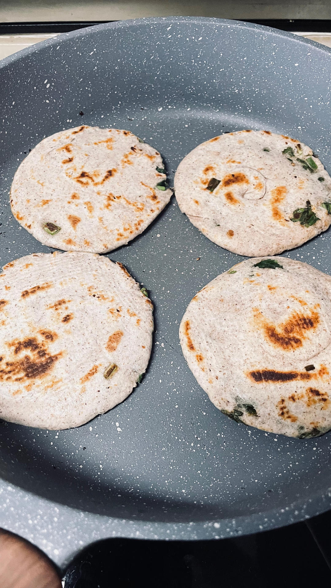 天然酵母弃种葱油饼｜家庭版