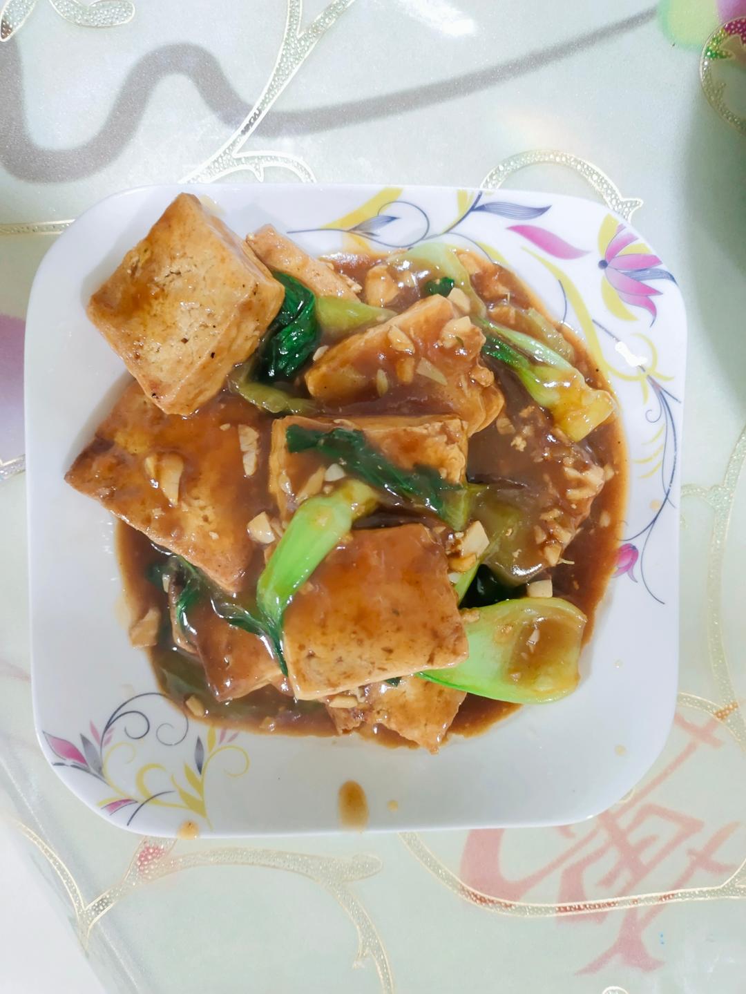 青菜炒豆腐