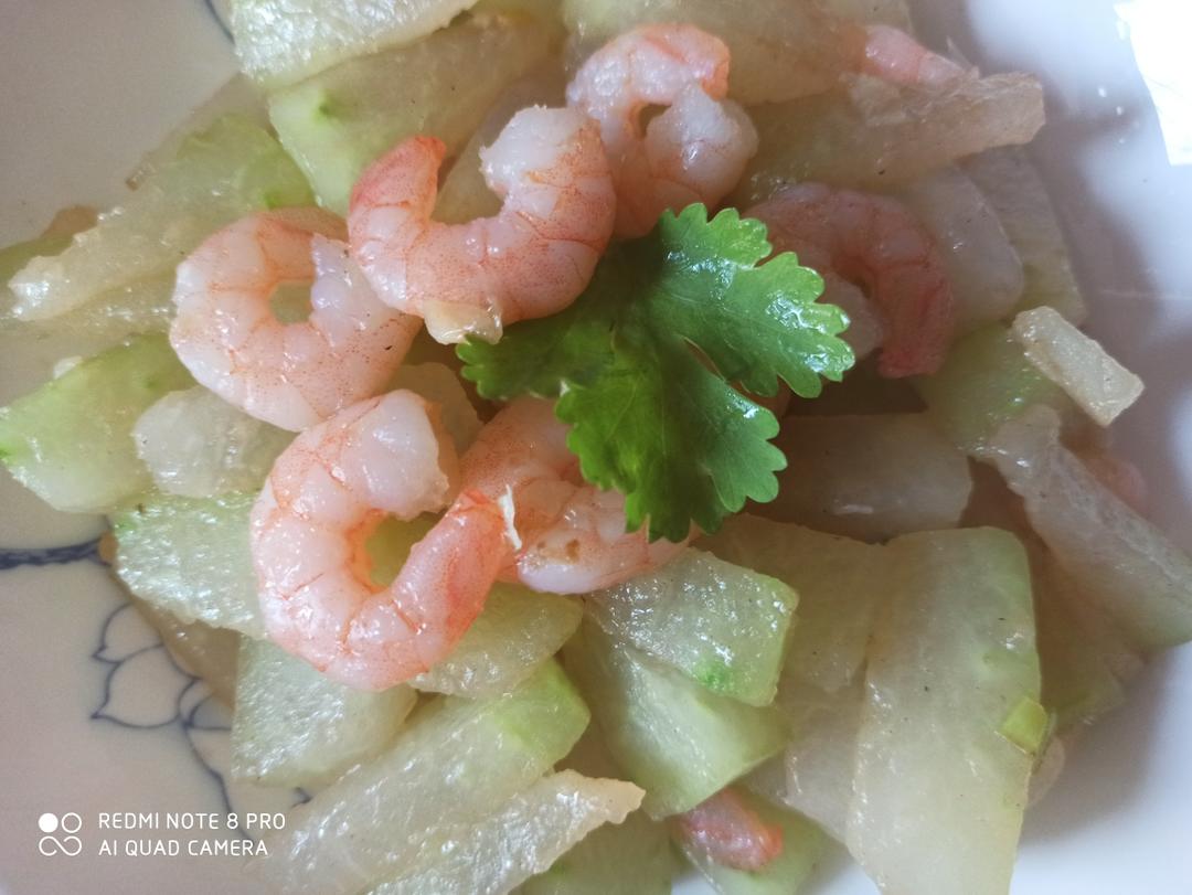 冬瓜虾仁的做法