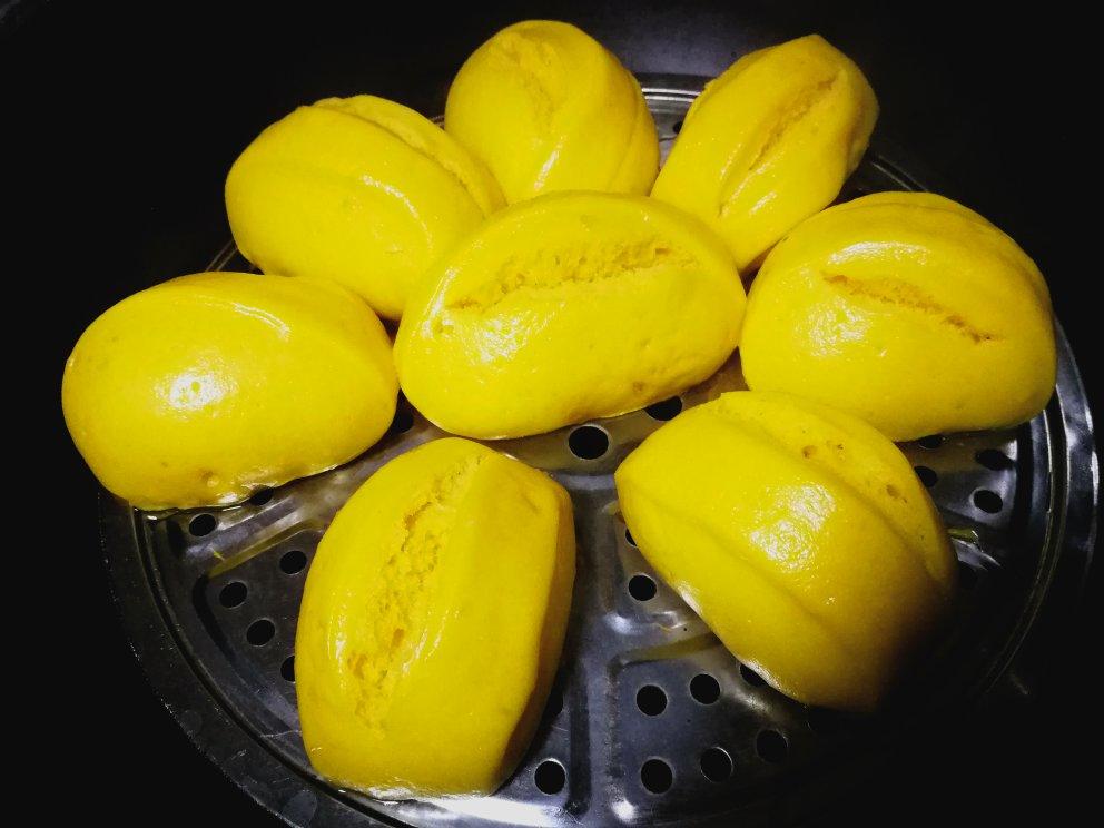 新手也可以--详解如何做出人见人爱、金黄的南瓜馒头