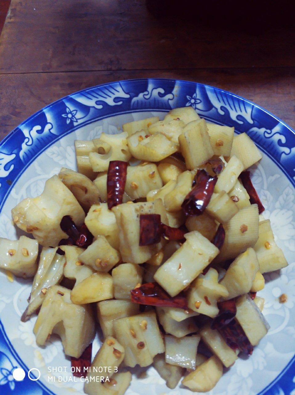 炝炒藕丁