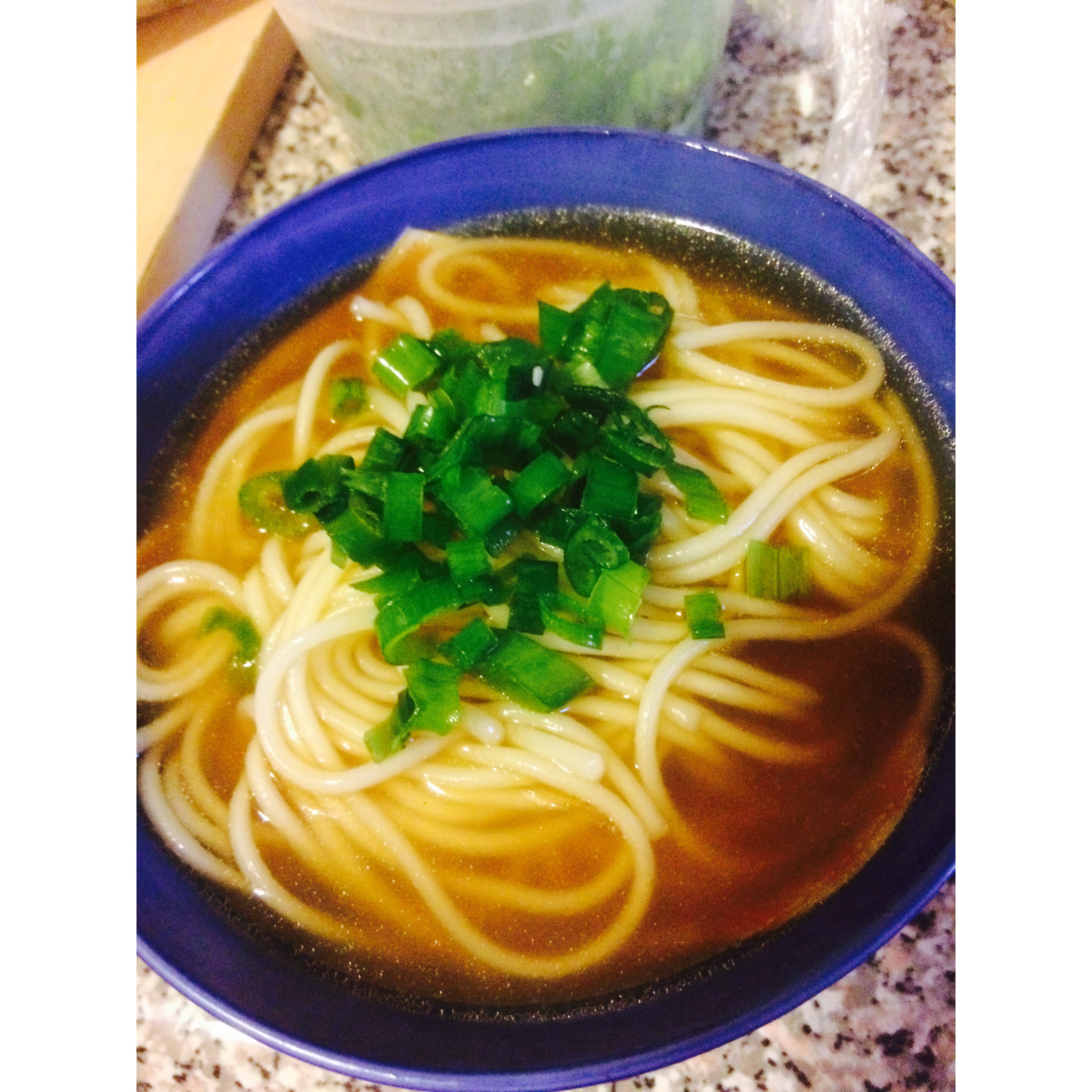 清汤素面