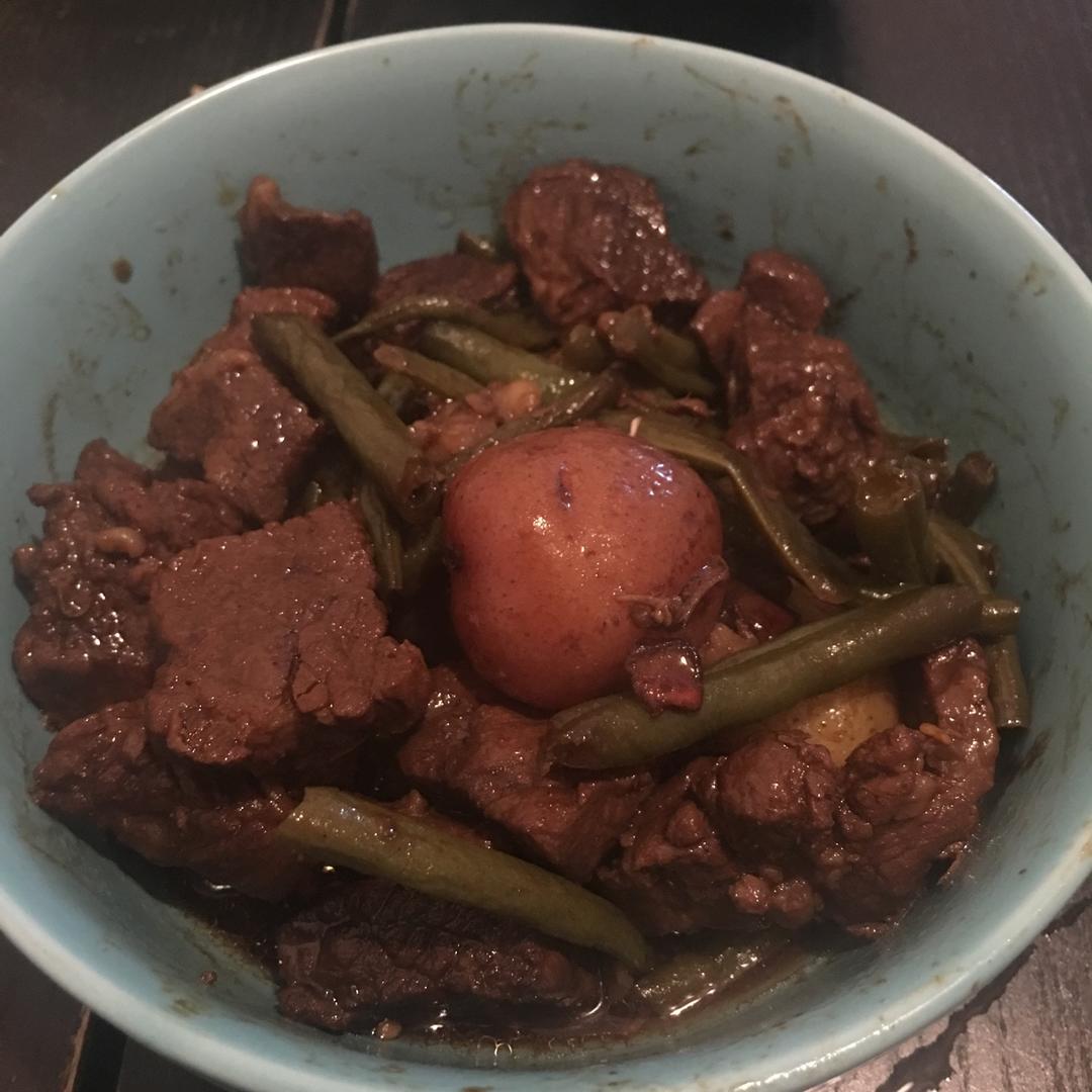小土豆牛肉乱炖菜