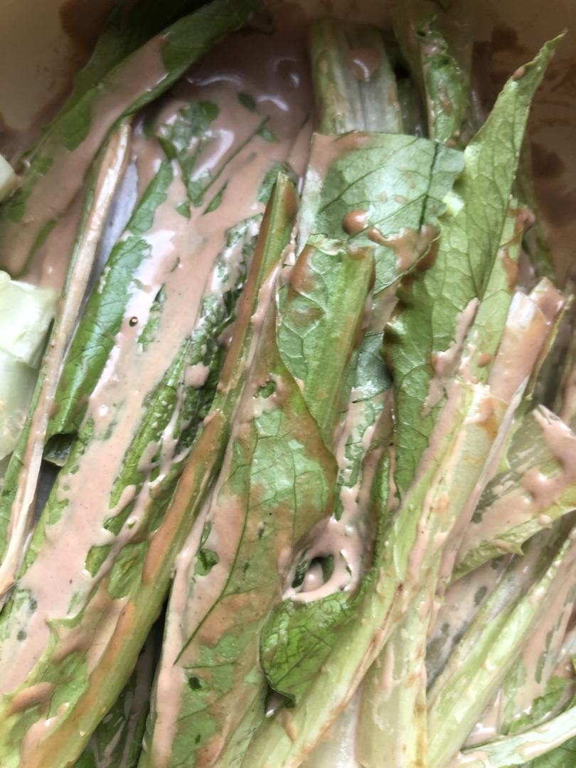 麻酱油麦菜