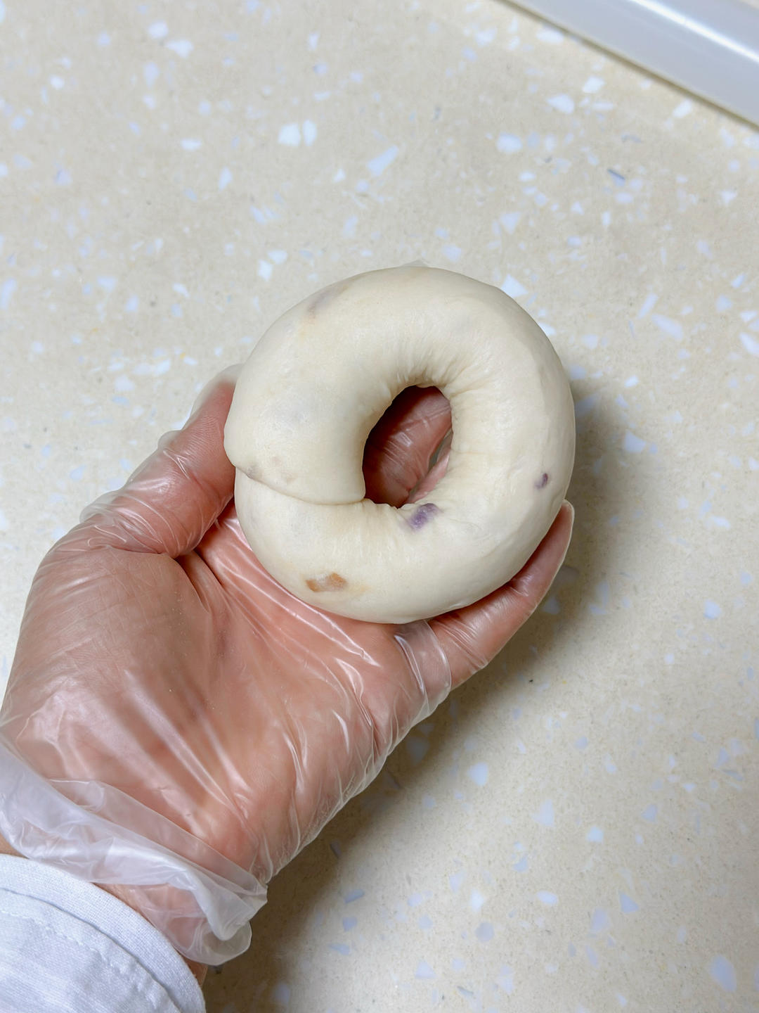 简单又完美的贝果整形方法🥯的做法
