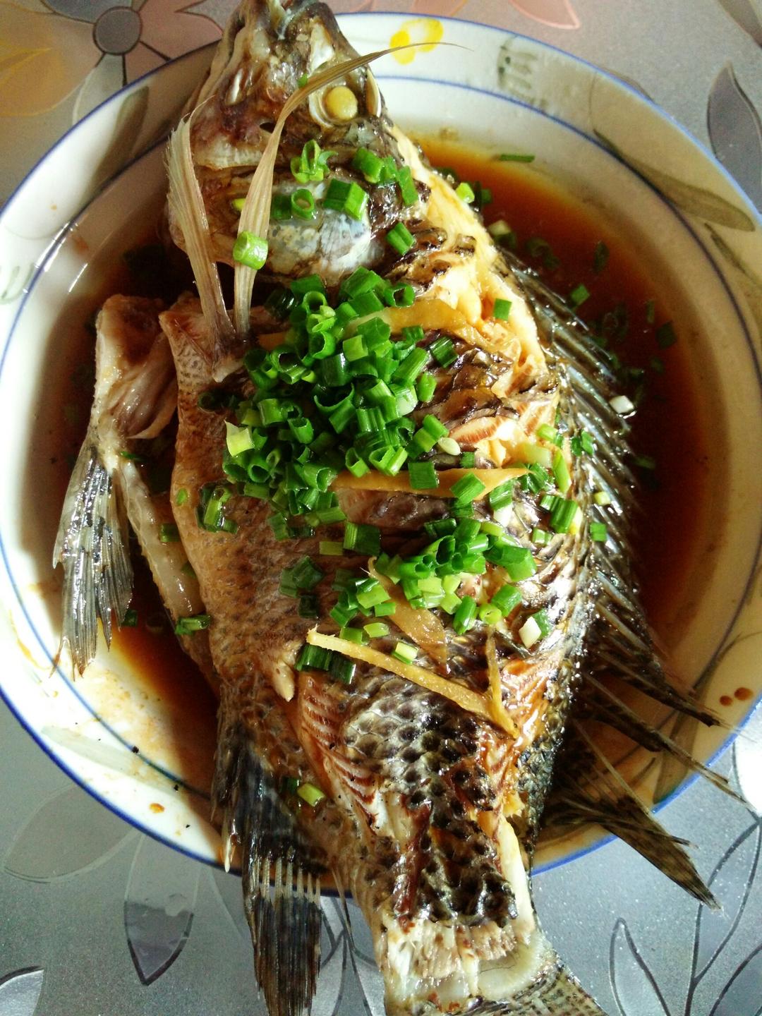 清蒸鲫鱼