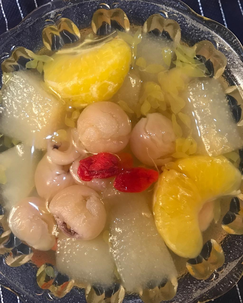 无花果梨汤