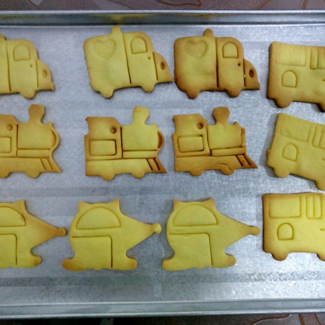 卡通黄油饼干
