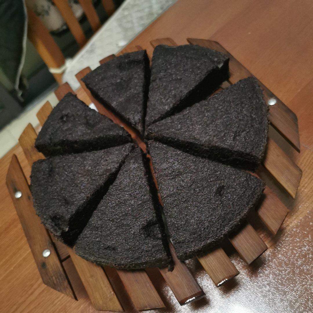 黑米蒸糕
