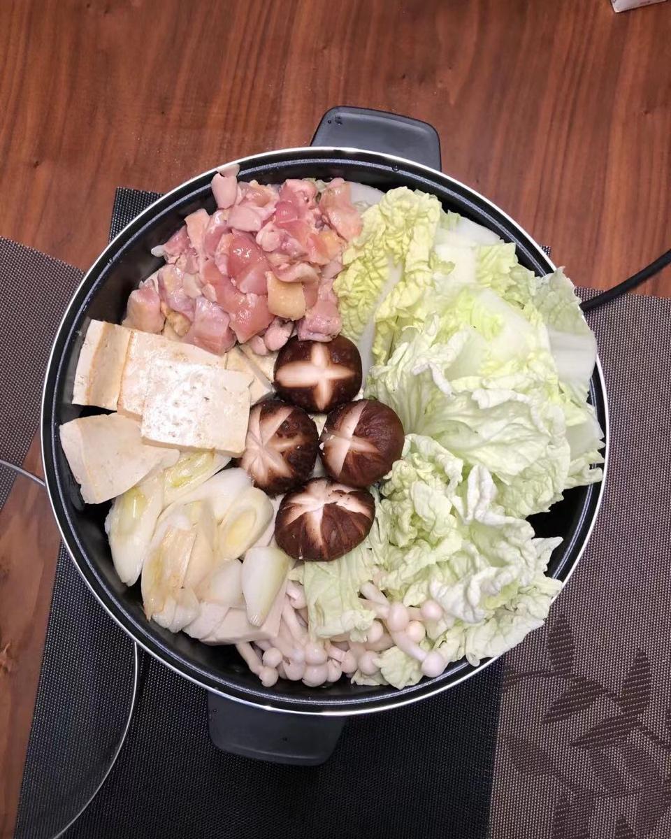 日式鸡肉火锅【曼食慢语】