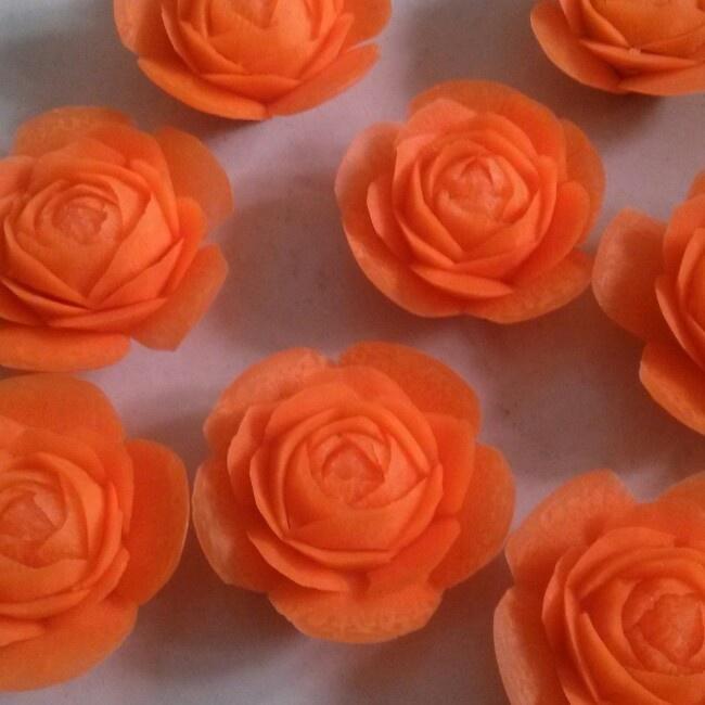 食品雕刻的做法