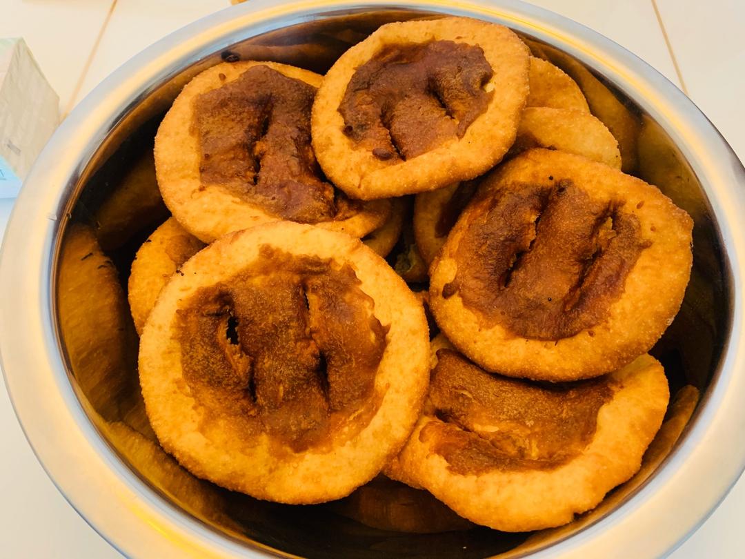 炸油饼、糖油饼