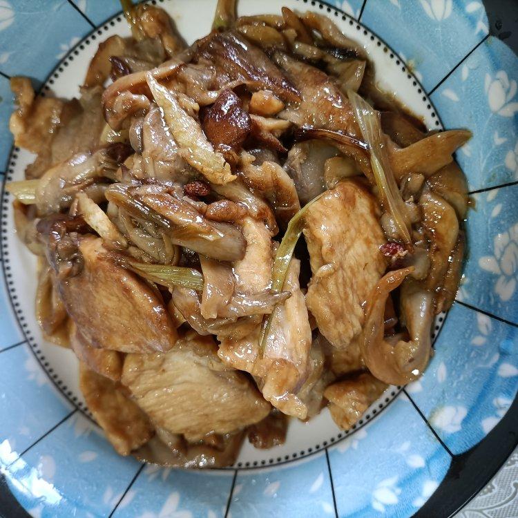蘑菇炒肉