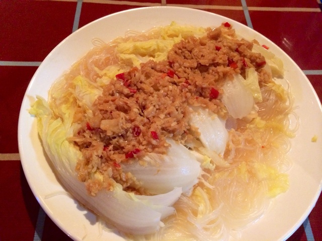 蒜蓉粉丝娃娃菜