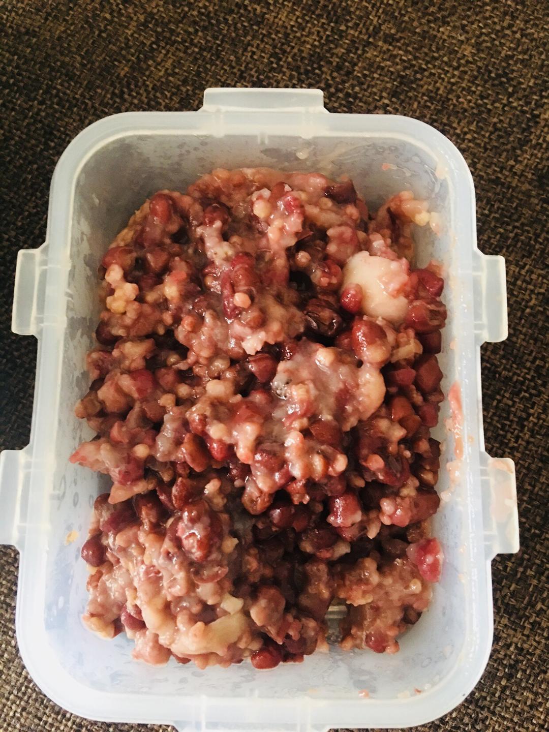 红豆杂粮饭的做法