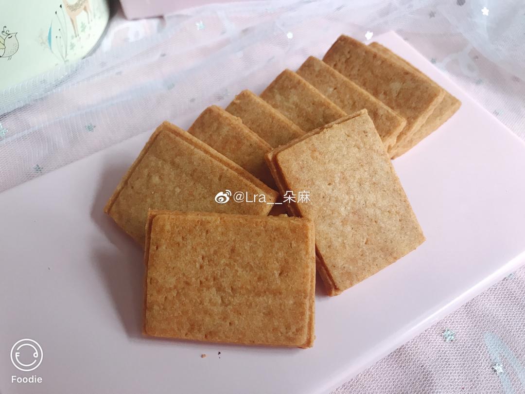 酥到骨子里的全麦饼干