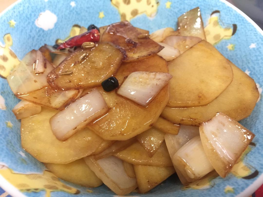 孜然洋葱土豆片
