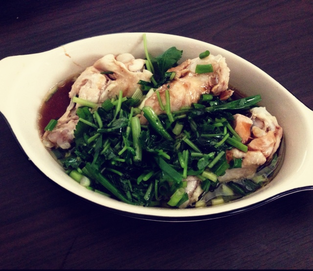 简版葱油鸡