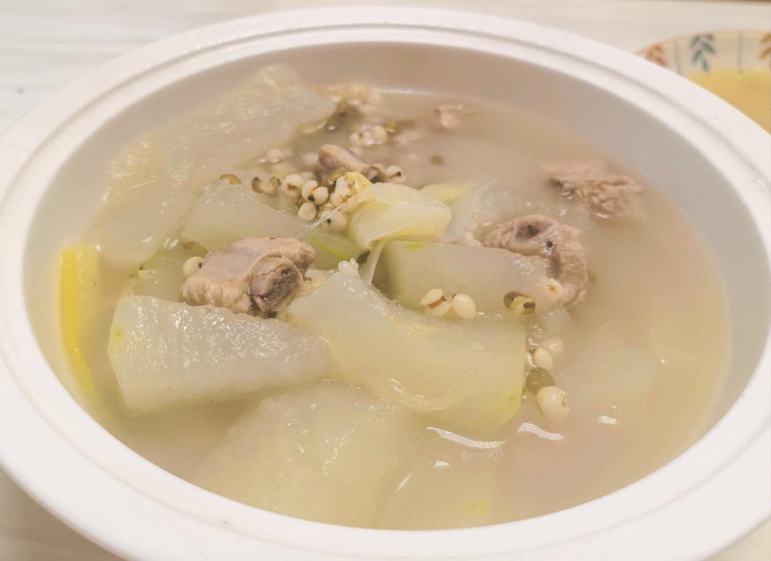 冬瓜排骨汤，夏天的味道
