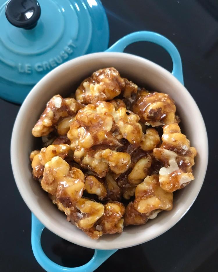 【琥珀核桃仁】冰糖无油不粘手