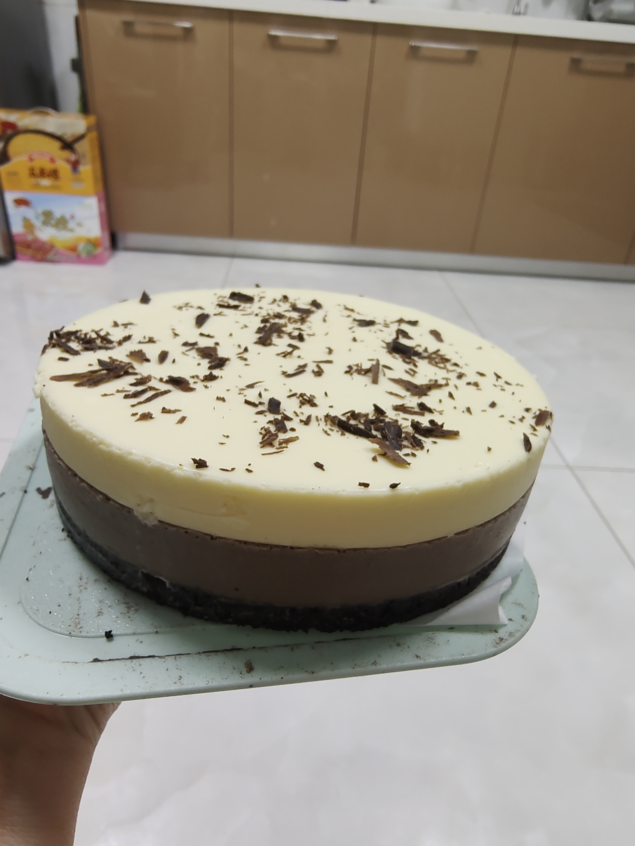黑白巧克力慕斯蛋糕
