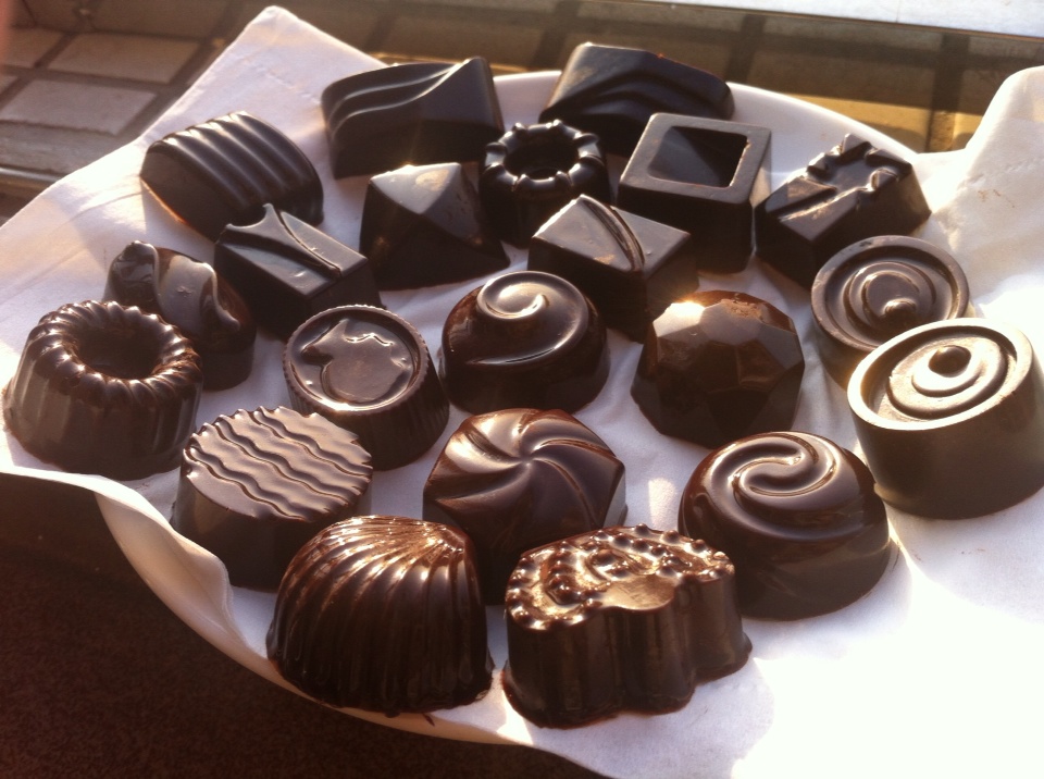 可可液块：黑巧克力的做法