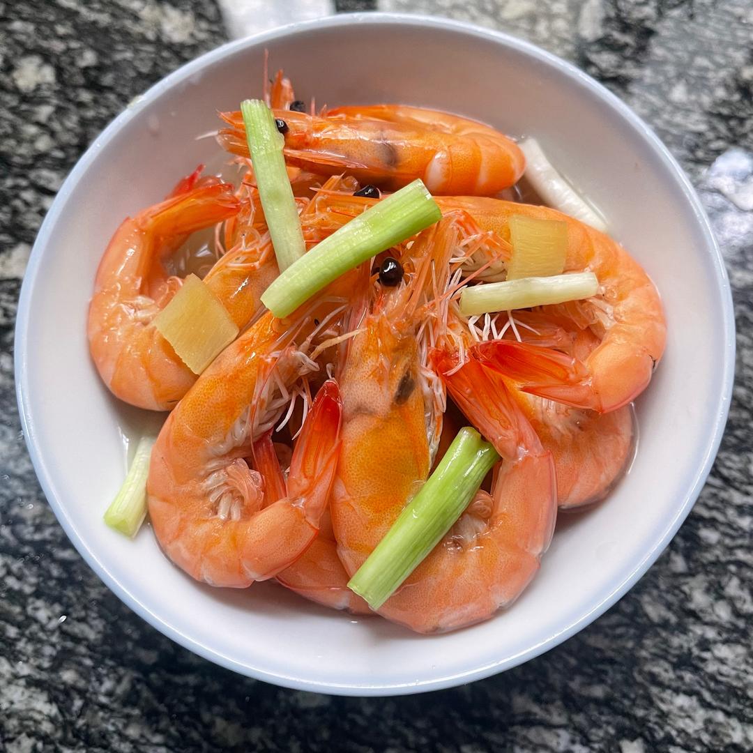 盐水对虾原汁原味