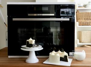 黑芝麻椰奶凝酪蛋糕-博世烤箱的做法 步骤10