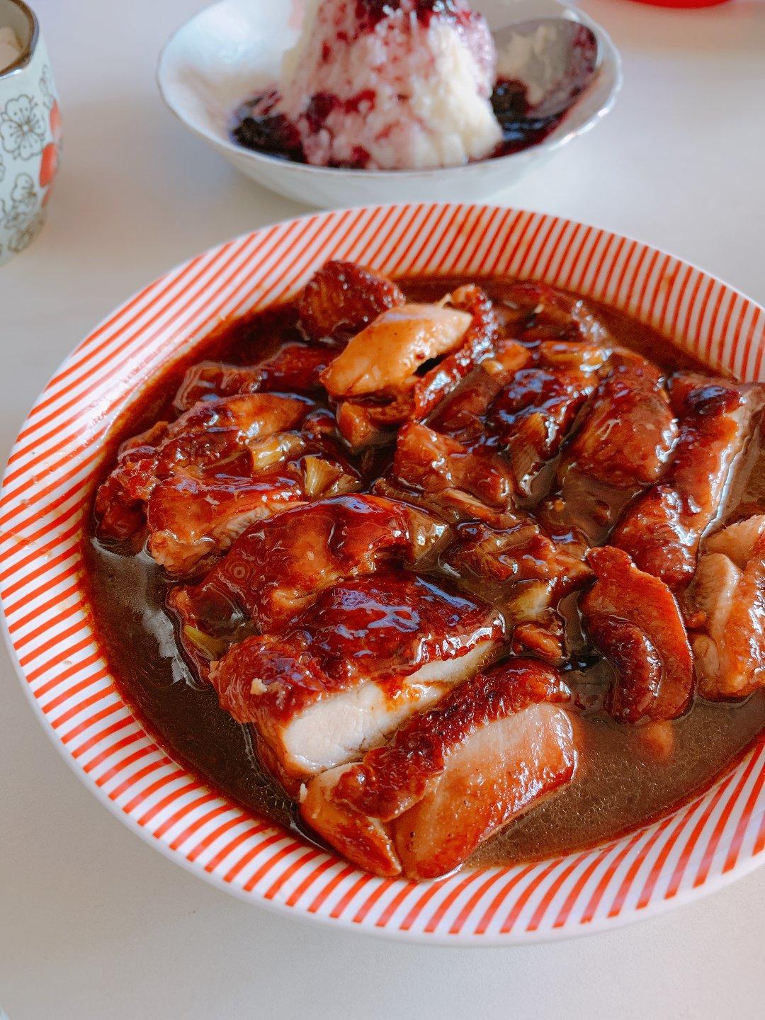 照烧鸡腿饭