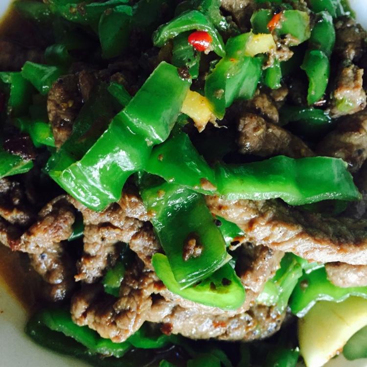 青椒炒牛柳的做法