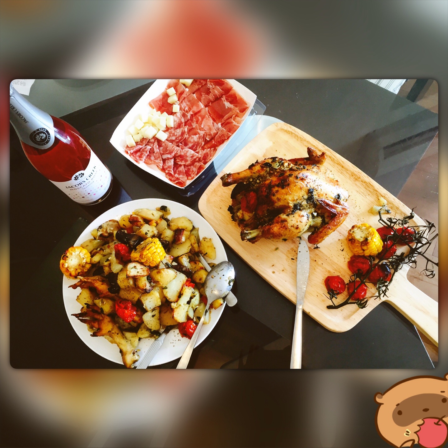 一人食。自家制。