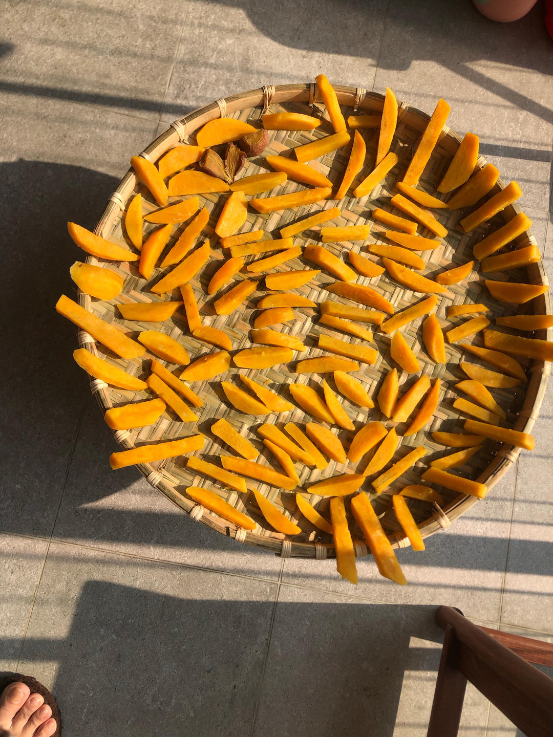 超级简单的自制地瓜干，不需要烤箱