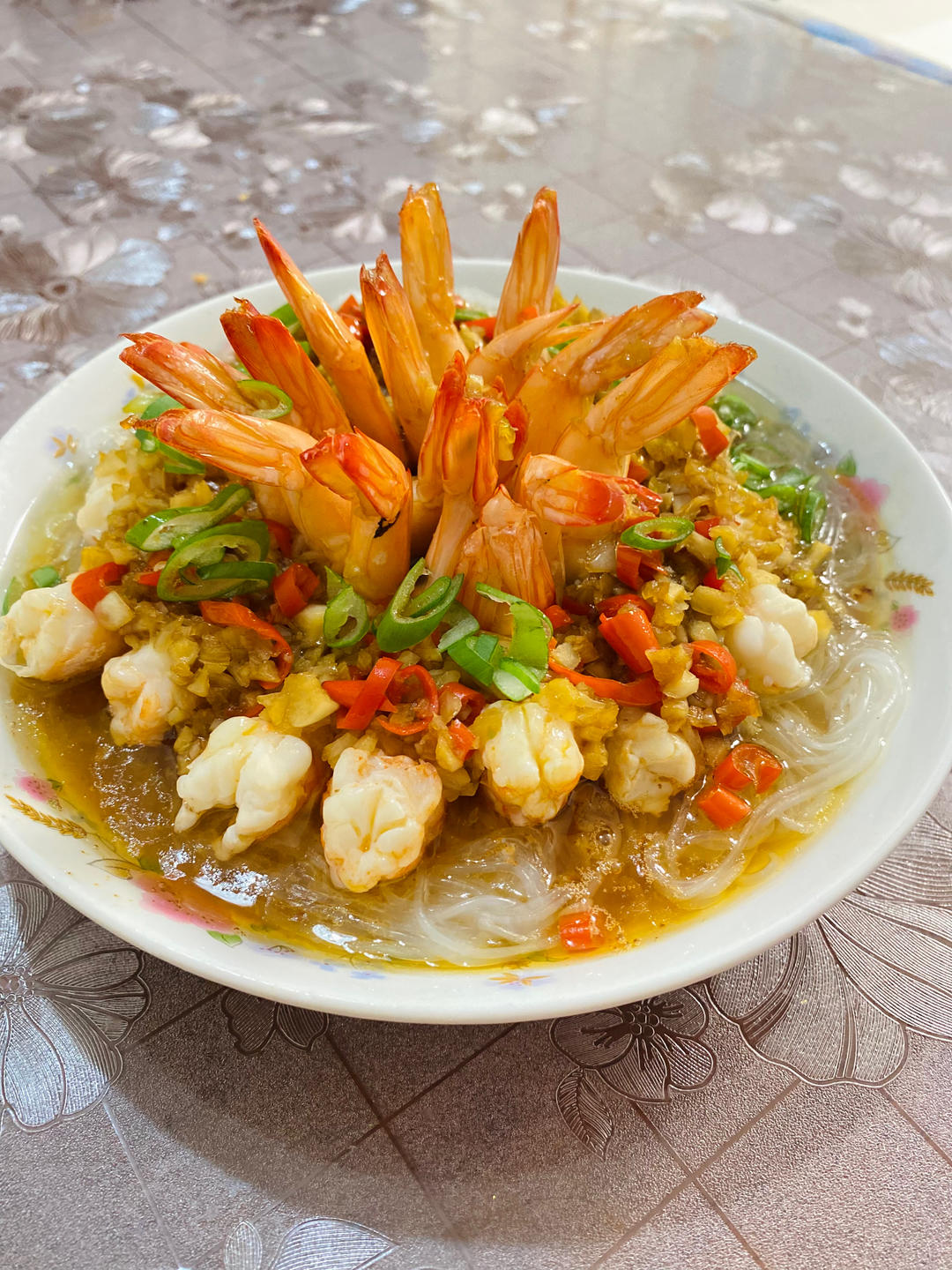 蒜蓉粉丝开背虾
