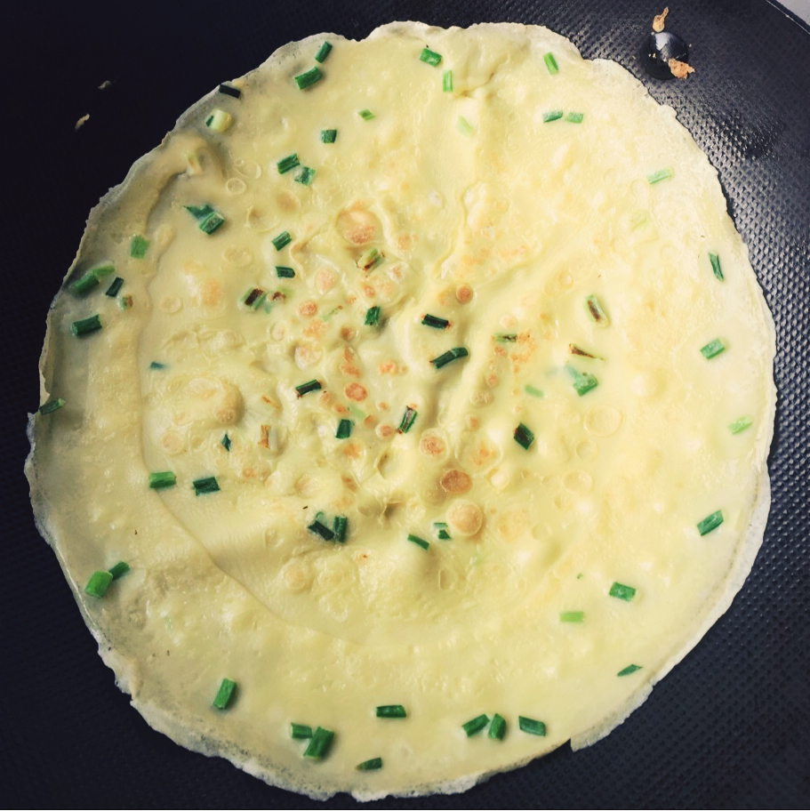葱花鸡蛋饼