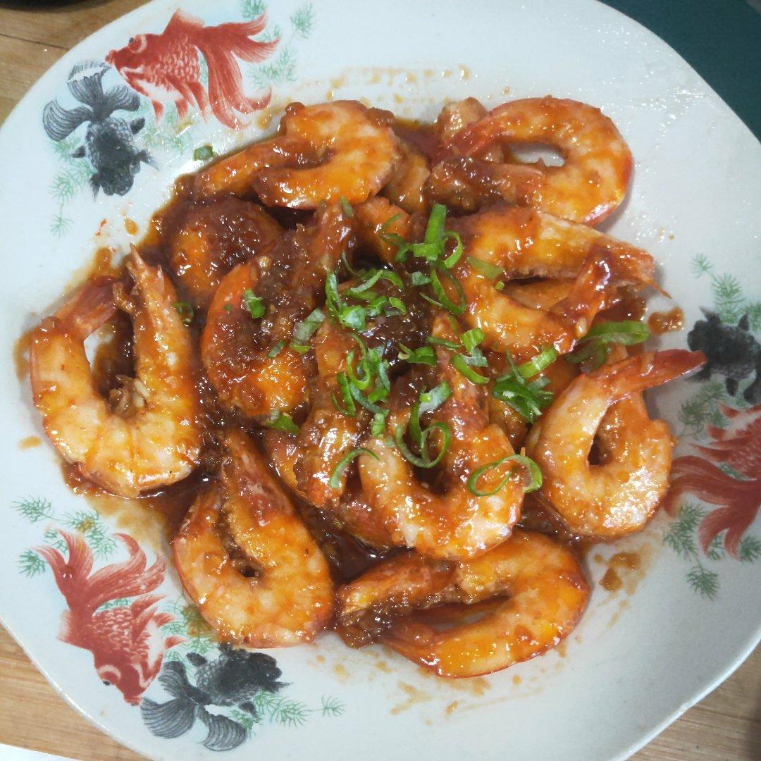 油焖大虾