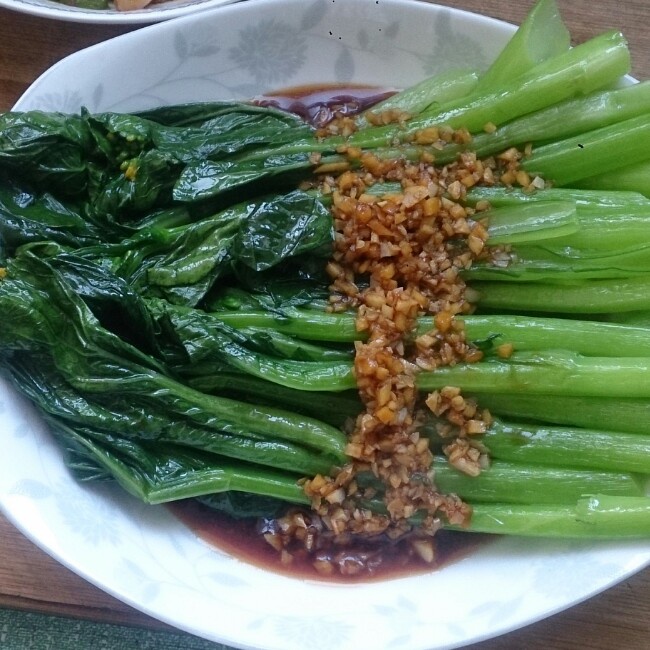白灼菜心