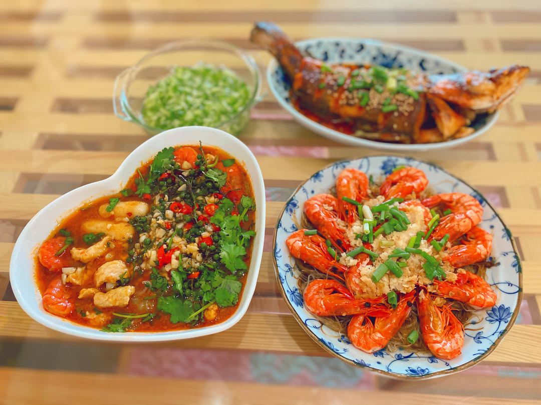 【原汁原味】蒜蓉粉丝虾