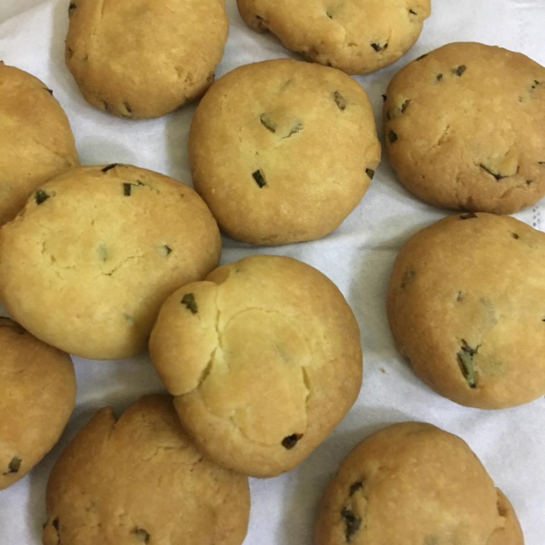 充满幸福感的葱香曲奇