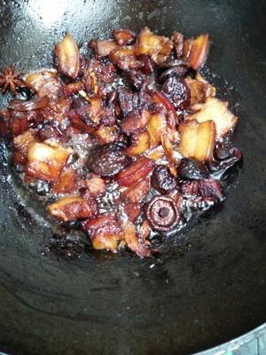 莴笋干香菇烧肉的做法 步骤1