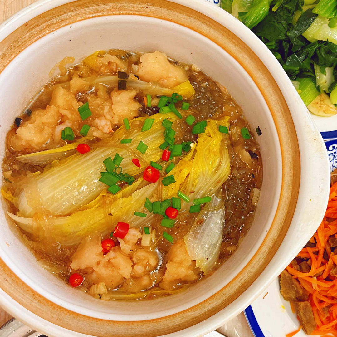 粉丝白菜煲