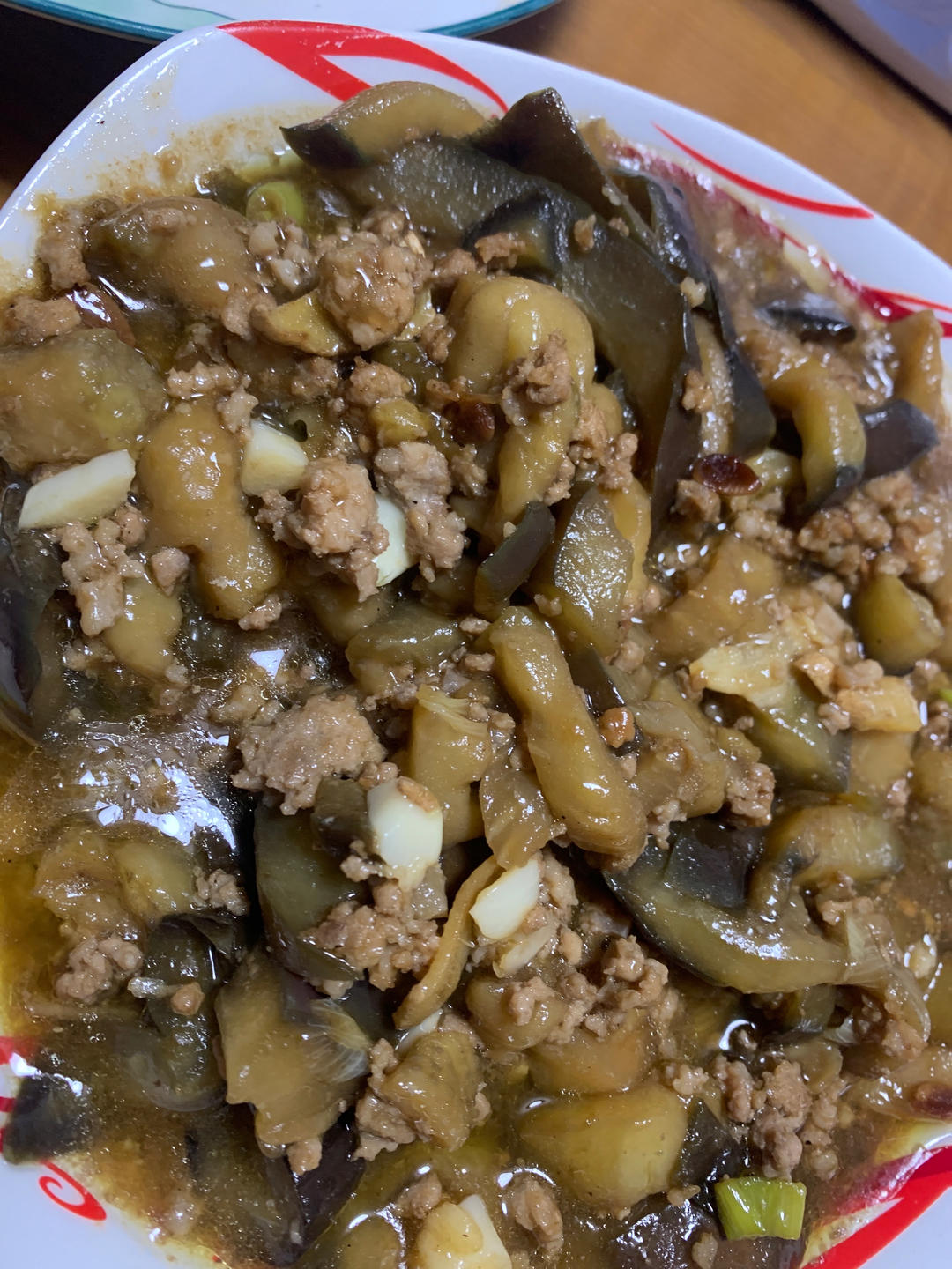 超级下饭酱香味肉末茄子