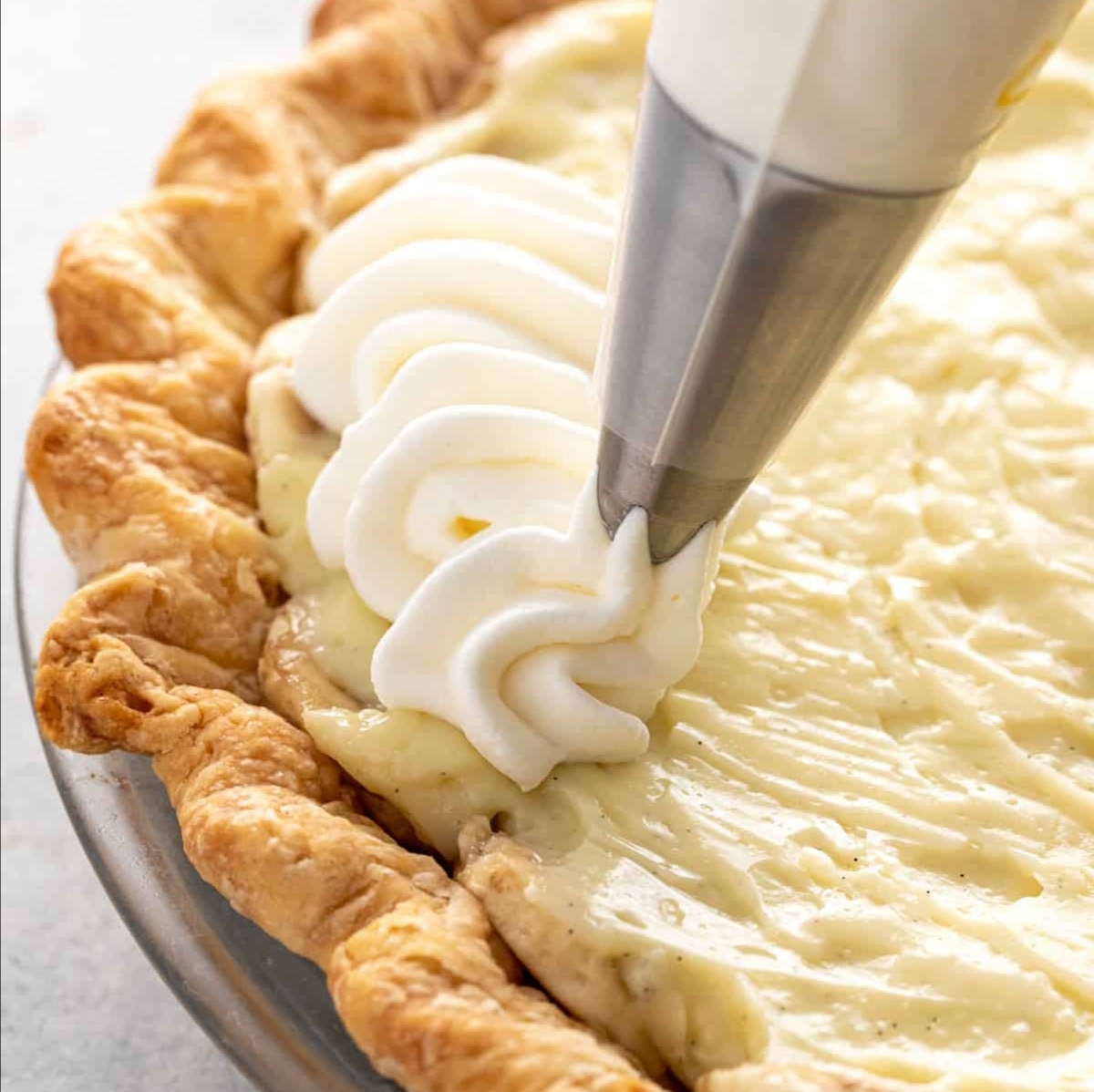 香甜浓郁的香蕉奶油派（Banana Cream Pie）的做法 步骤6