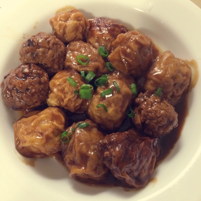 油面筋酿肉