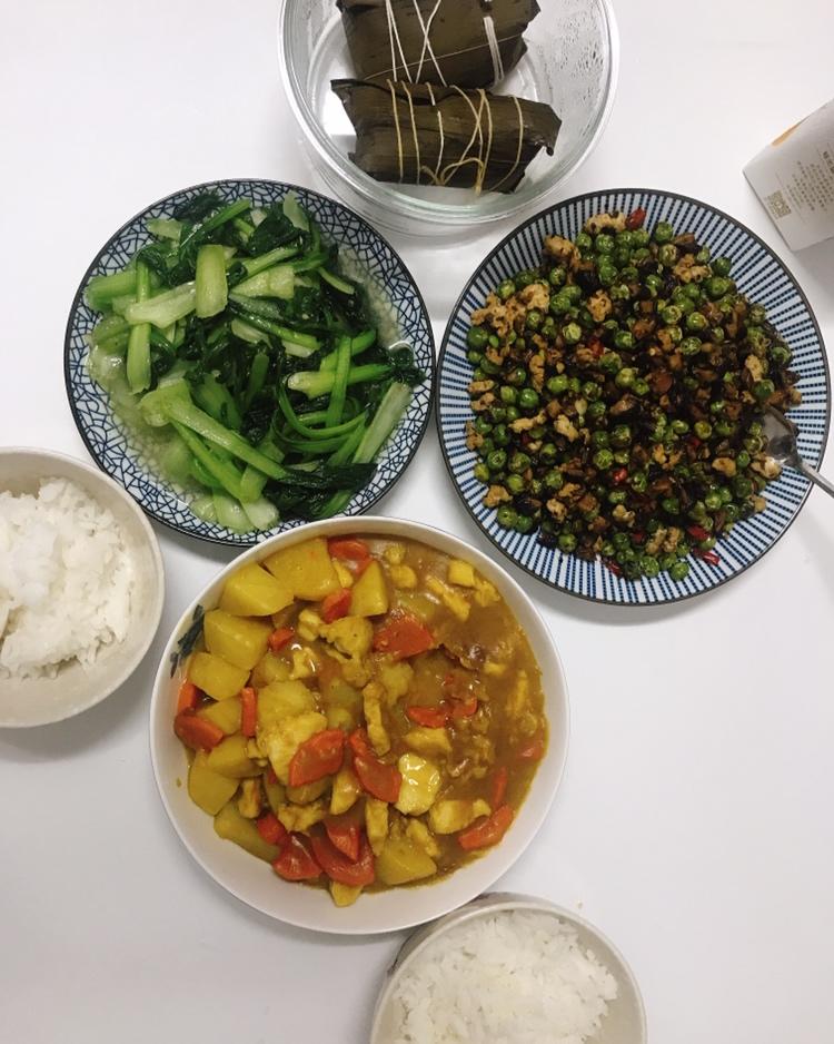 豌豆炒肉