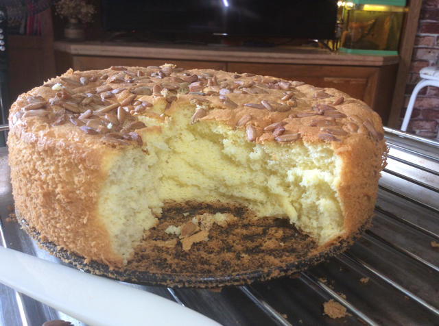 黄金玉米面戚风蛋糕