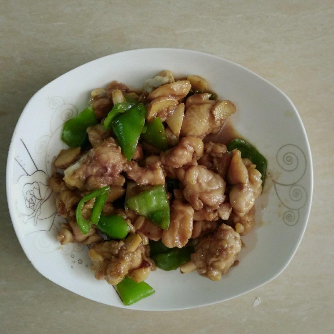 青椒炒鸡腿肉（大厨级别）