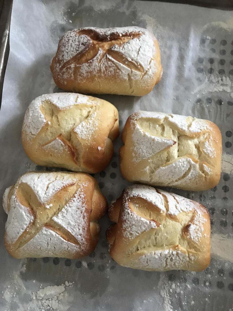 牛奶面包卷 北鼎烤箱食谱